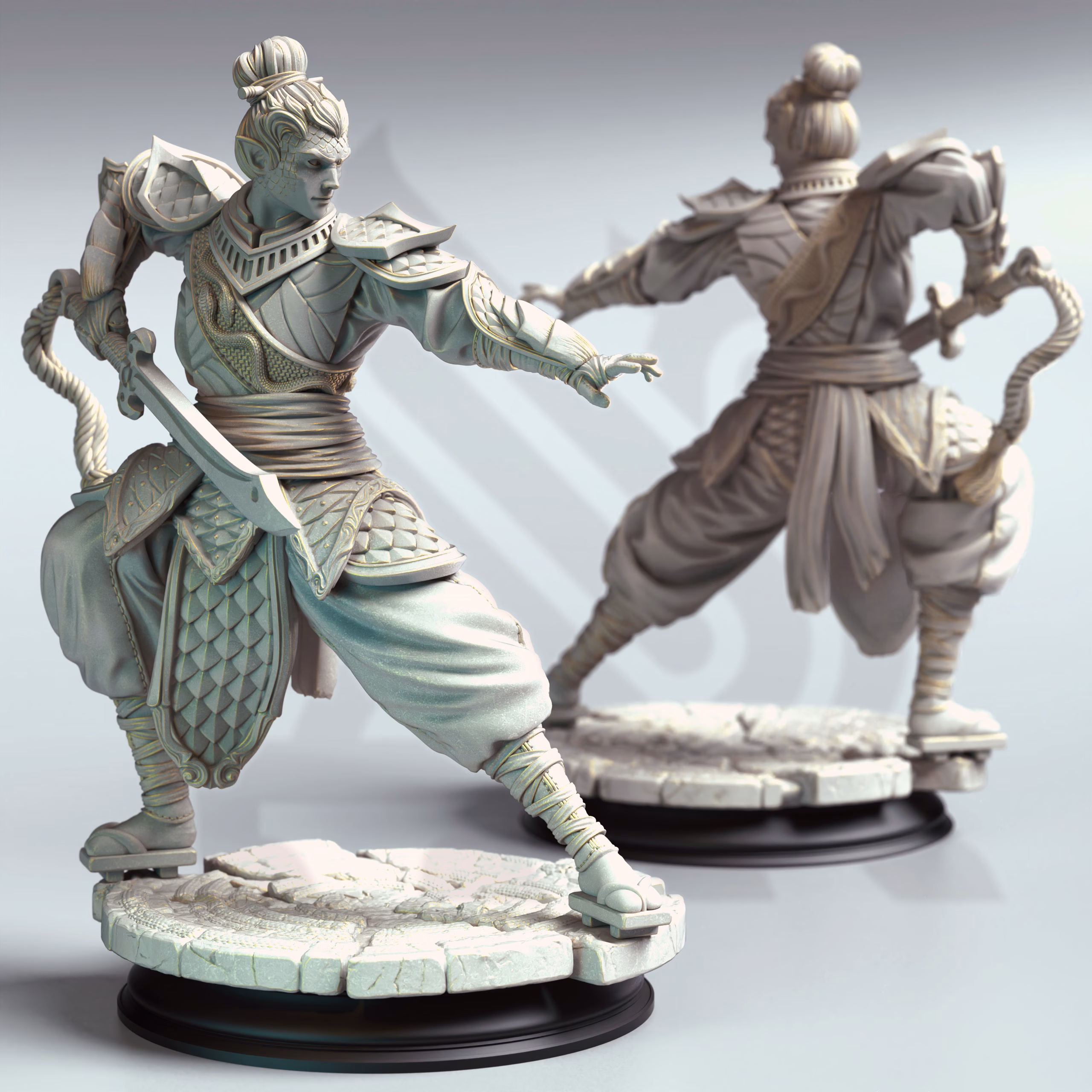 Jin Shi – Serpentfolk Commander - Image 2