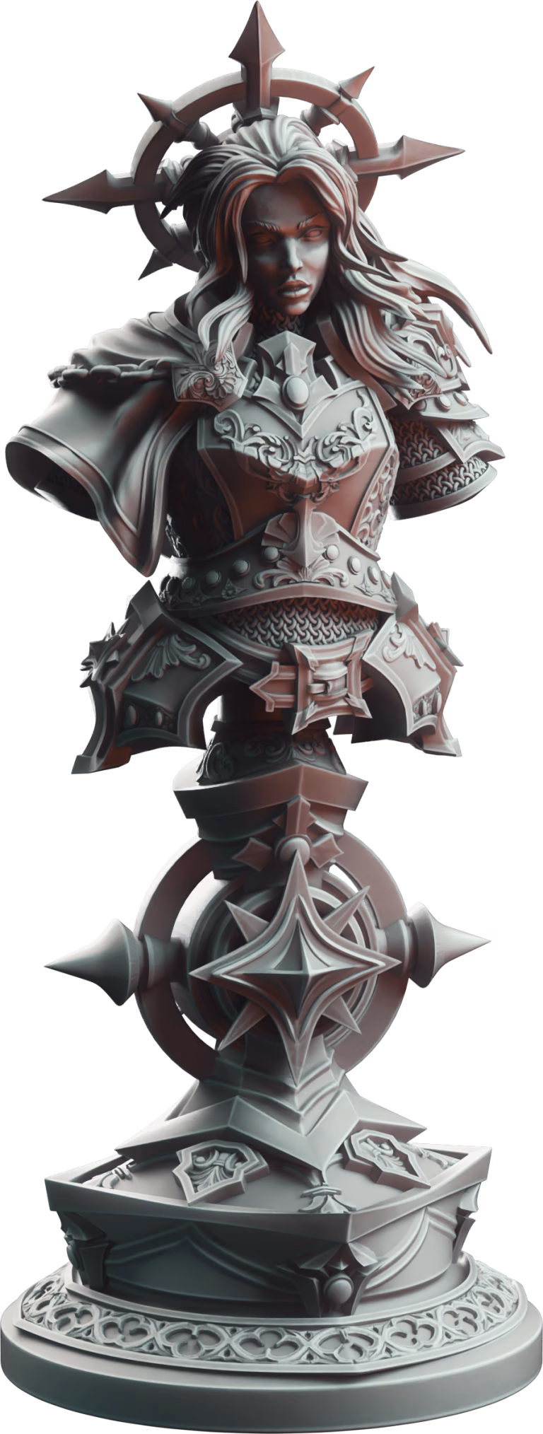 Johanna Saffron the Scorned - Vengeance Paladin Bust