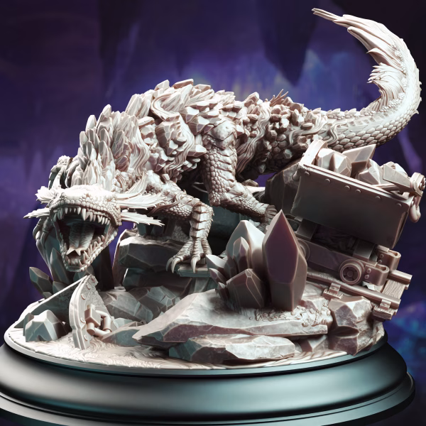 Lava Elemental Salamander – Molten Core Horror