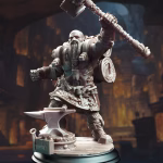 Lochren Ishtrak Hammerfist – Dwarven Blacksmith