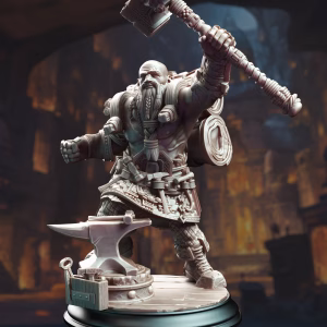 Lochren Ishtrak Hammerfist – Dwarven Blacksmith