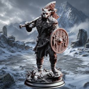 Skjolnir, Winter Wolf – Barbarian of the Wolf