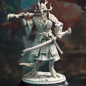 Ryuma – Eastern Dragonborn Samurai