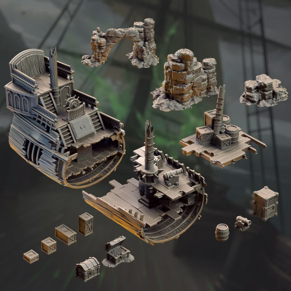 The Damned Galleon – Ghostbound Shipwreck