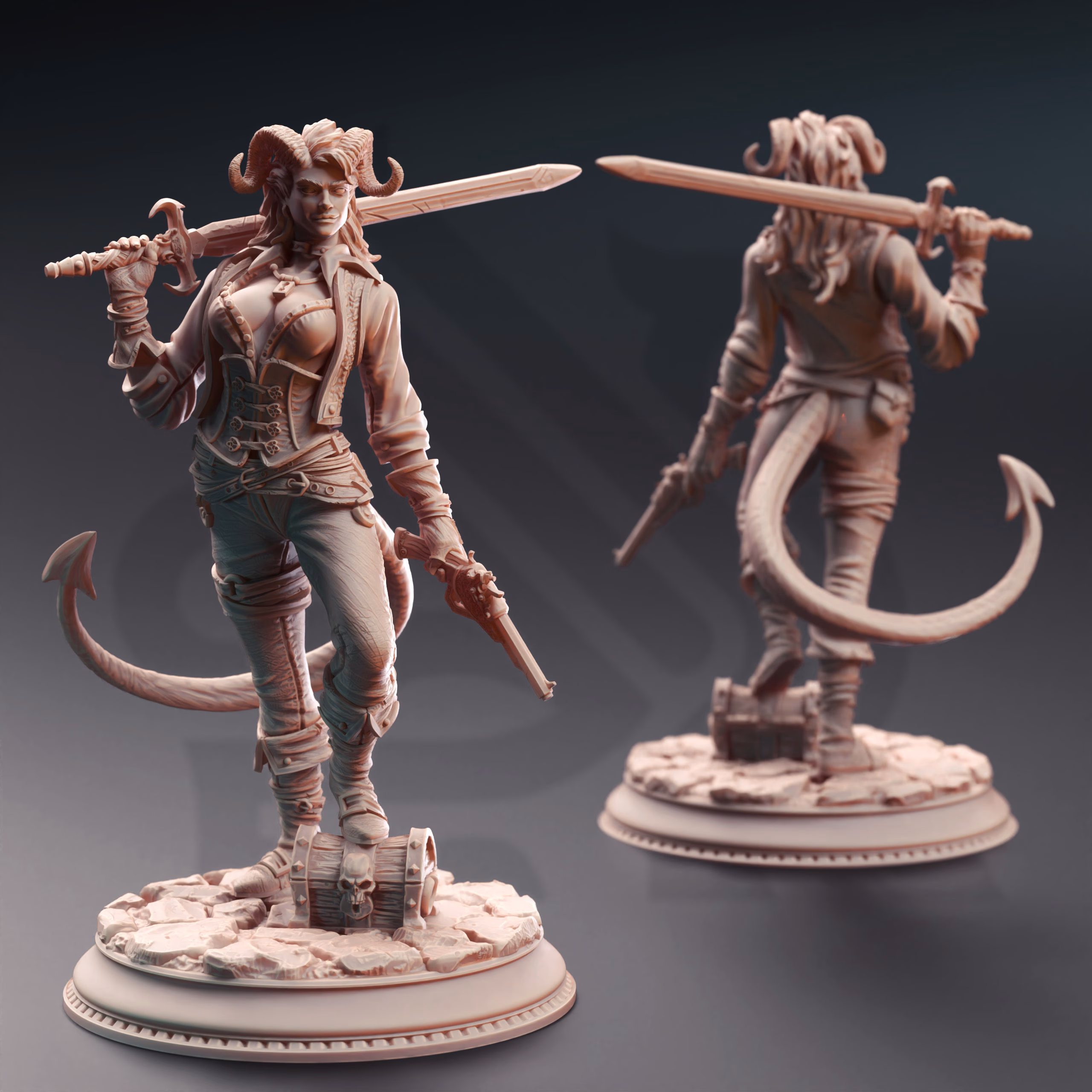 Syntheia the Daring – Tiefling Scoundrel - Image 2