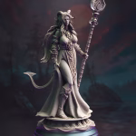 Tharia Moonshadow – Cleric of Glanbeli