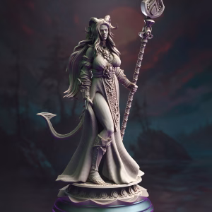 Tharia Moonshadow – Cleric of Glanbeli