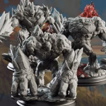 The Three Faces – Elemental Golems