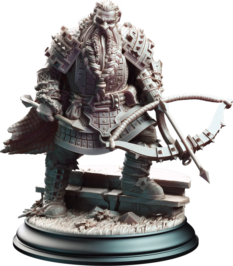 Tokrik – Dark Dwarf Hunter — Display Edition