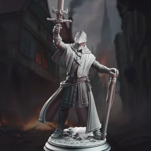 Vicar Atticus – The Priest Knight