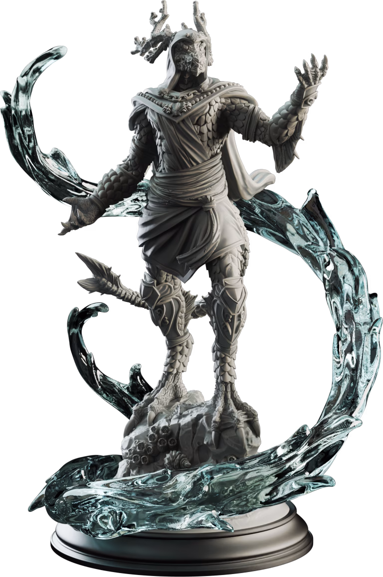 Voskathar – Dragonborn of the Tides — Display Edition