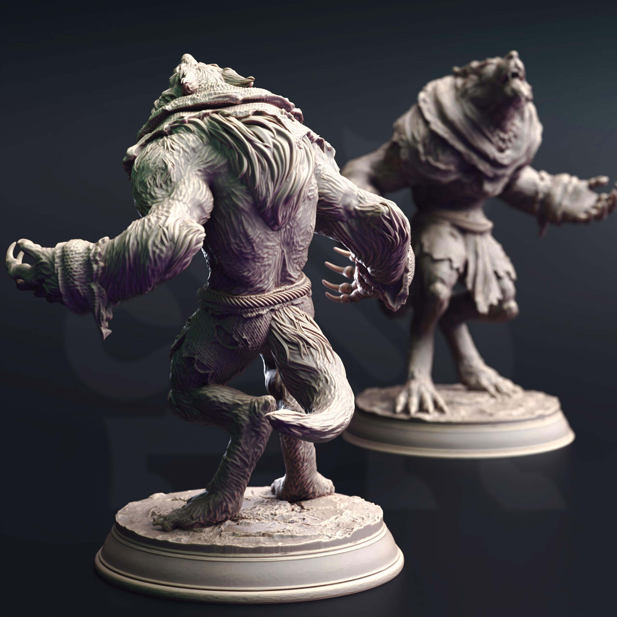 Werewolf Warriors – Saltmist Pack Fighters - Image 3