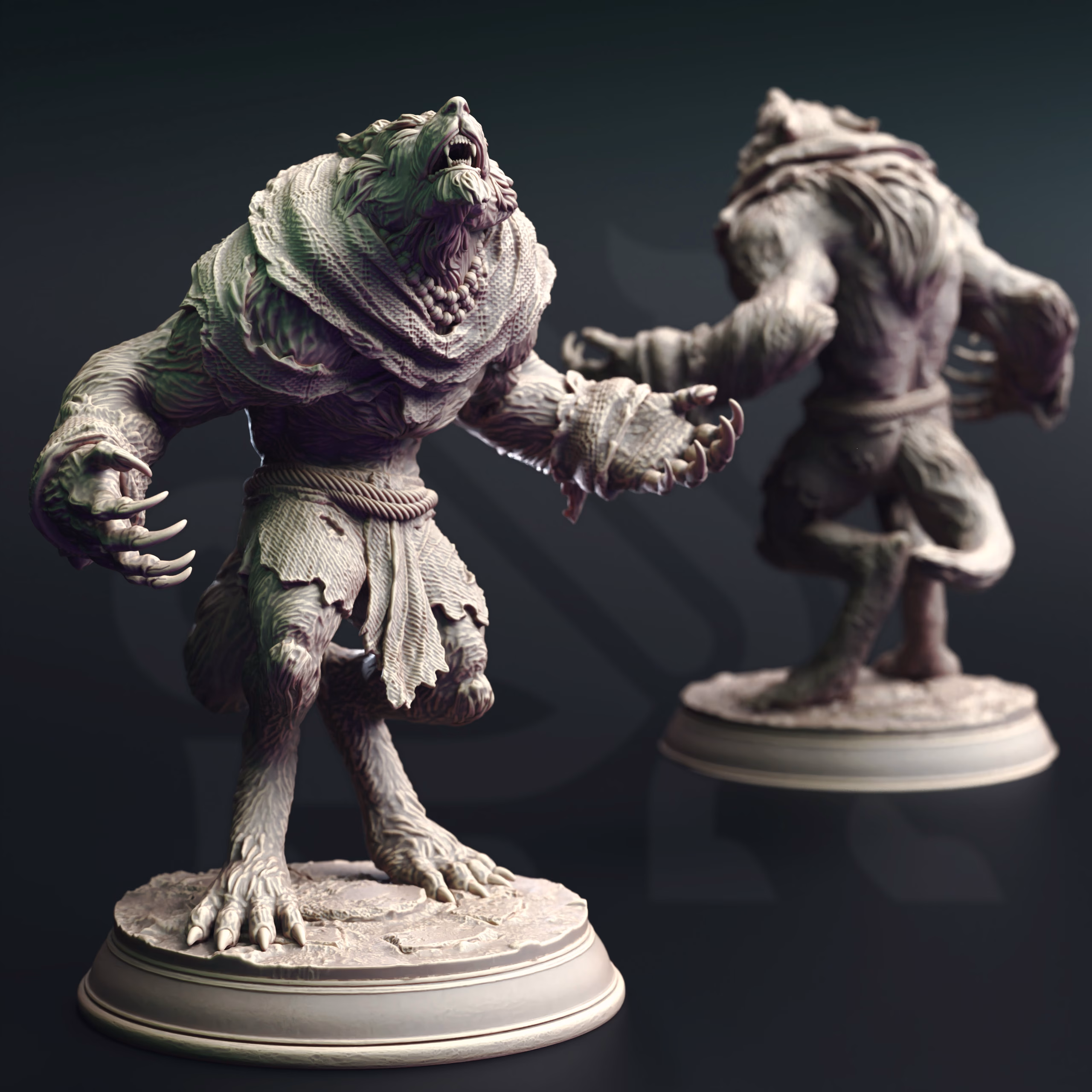 Werewolf Warriors – Saltmist Pack Fighters - Image 2