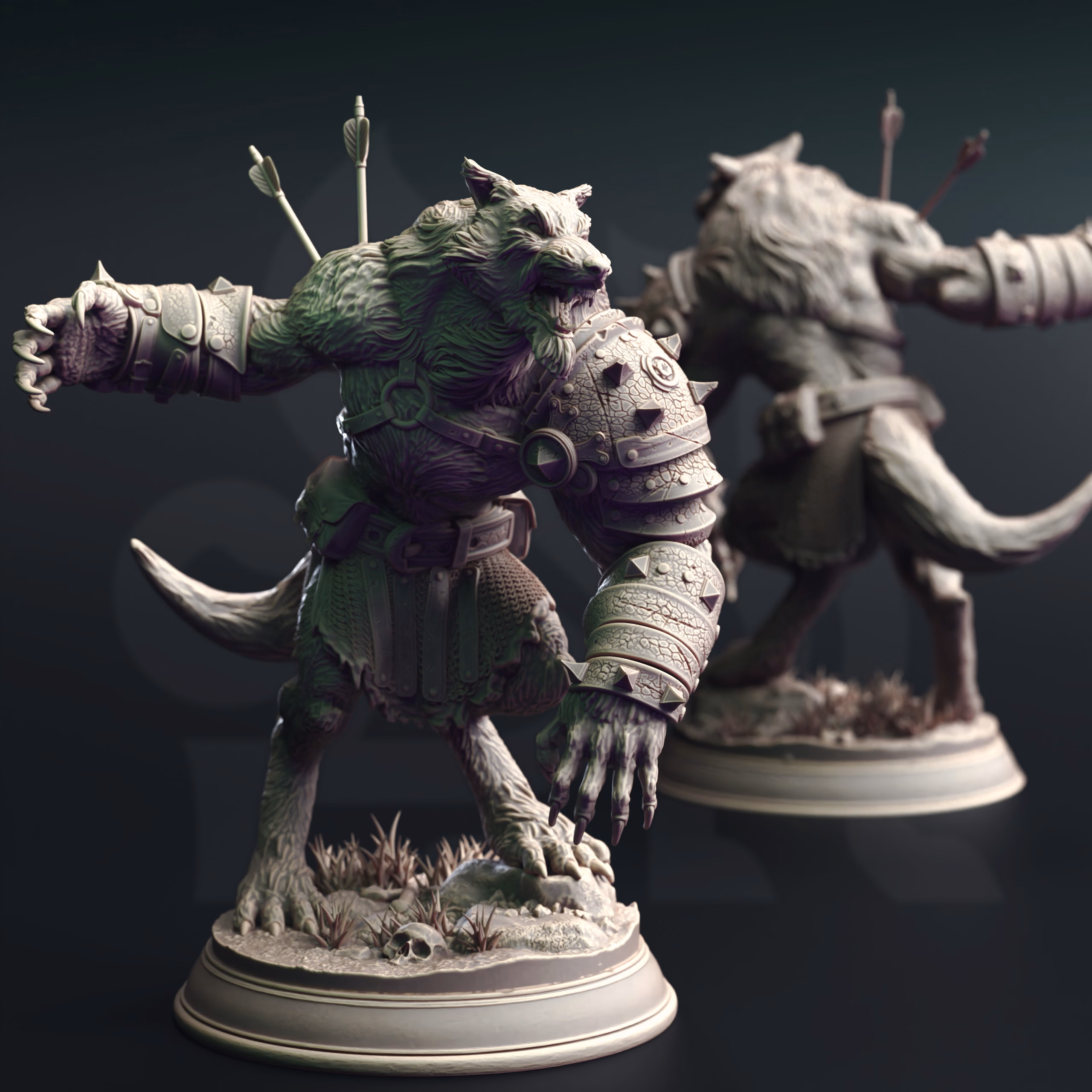 Werewolf Warriors – Saltmist Pack Fighters - Image 4