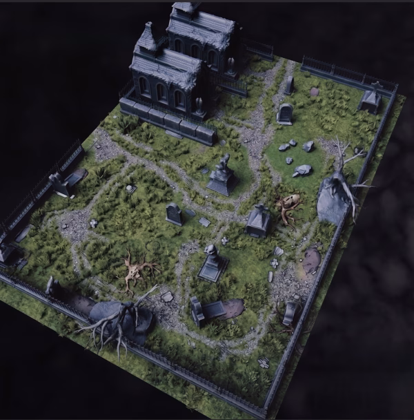 Cemetery of the Damned – Gothic Burial Grounds