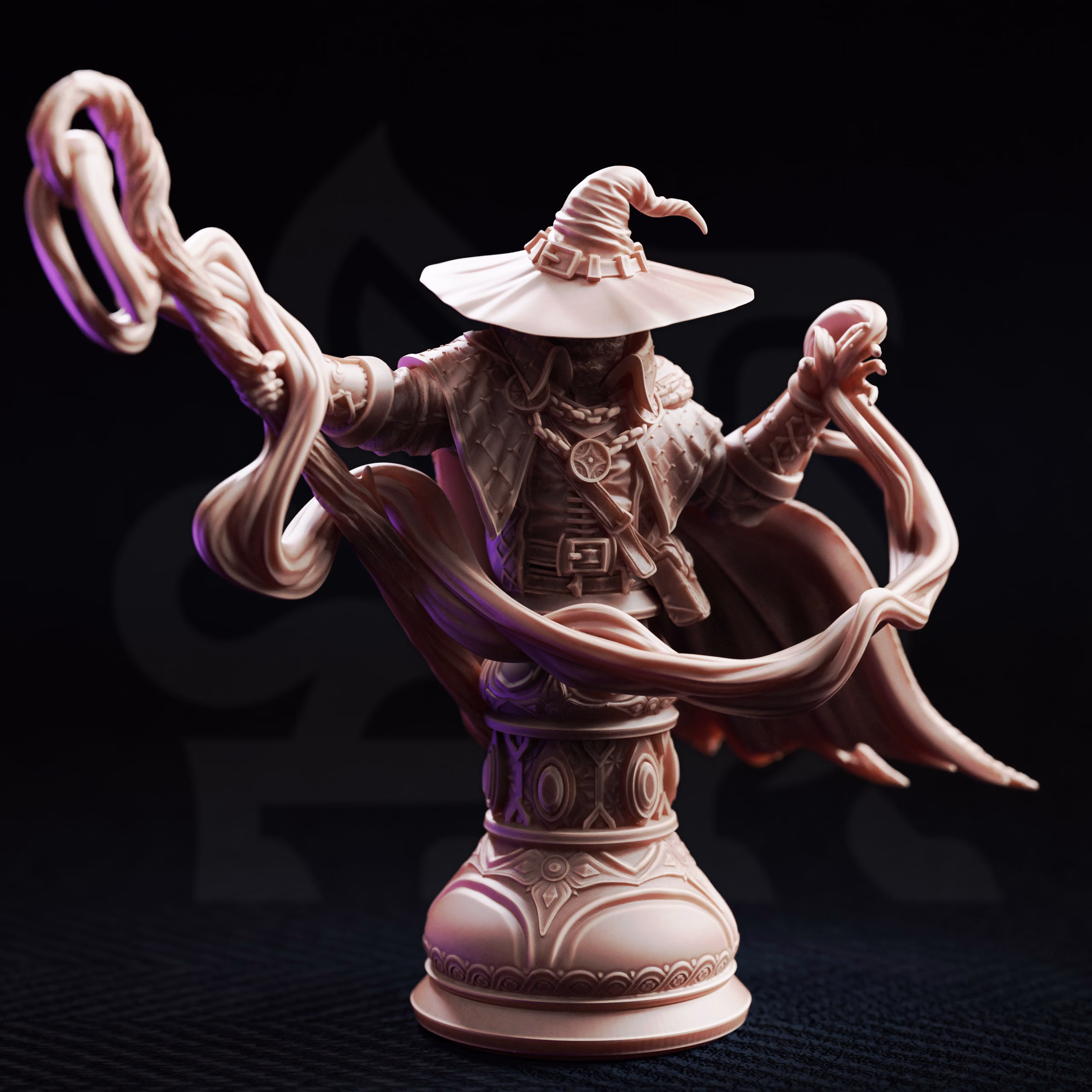 Big Hat Harrison - Professor of the Unknown Bust - Image 3