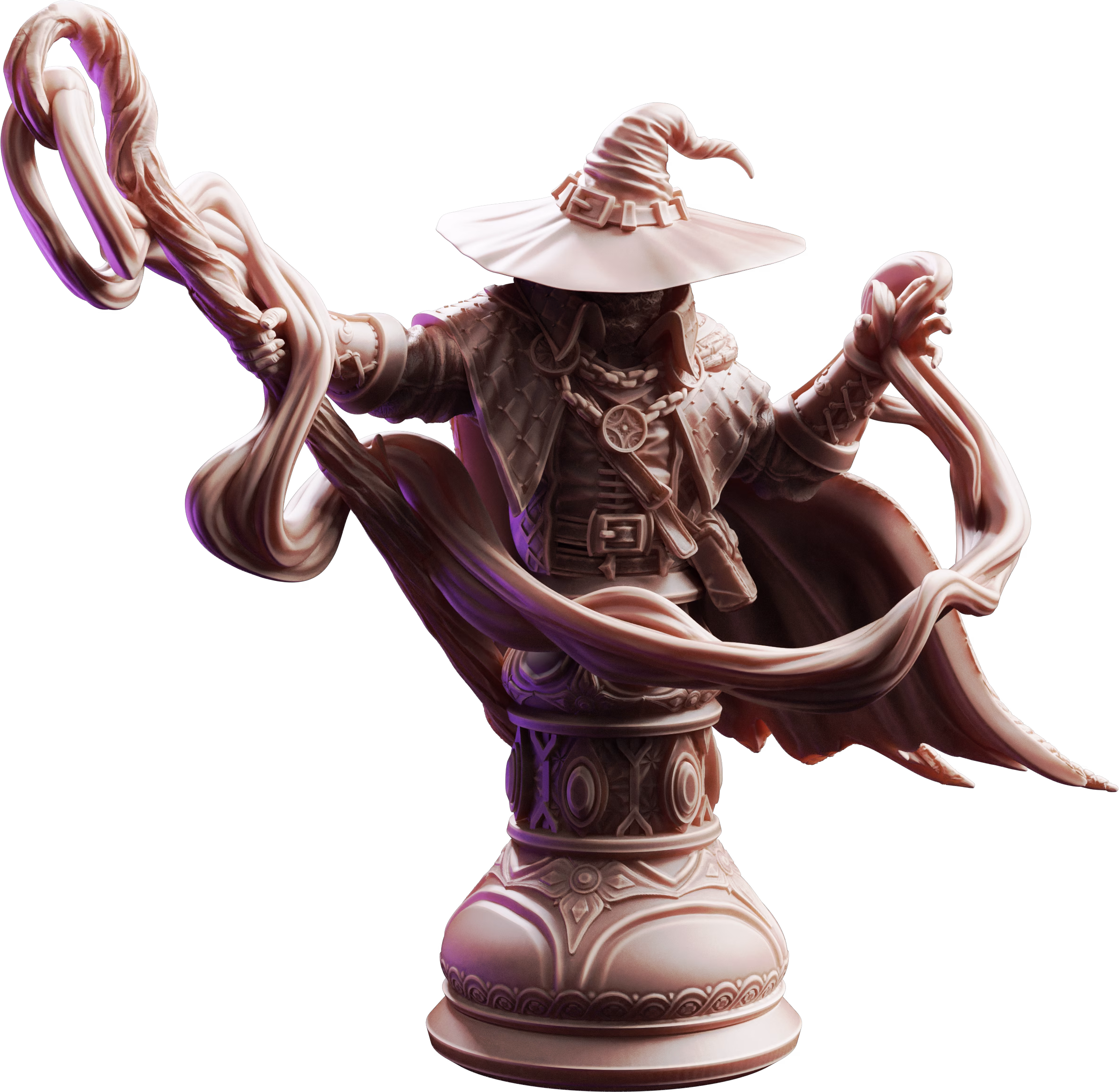 Big Hat Harrison - Professor of the Unknown Bust - Image 4