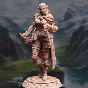 Hali Brookes – Water Genasi Swashbuckler Rogue
