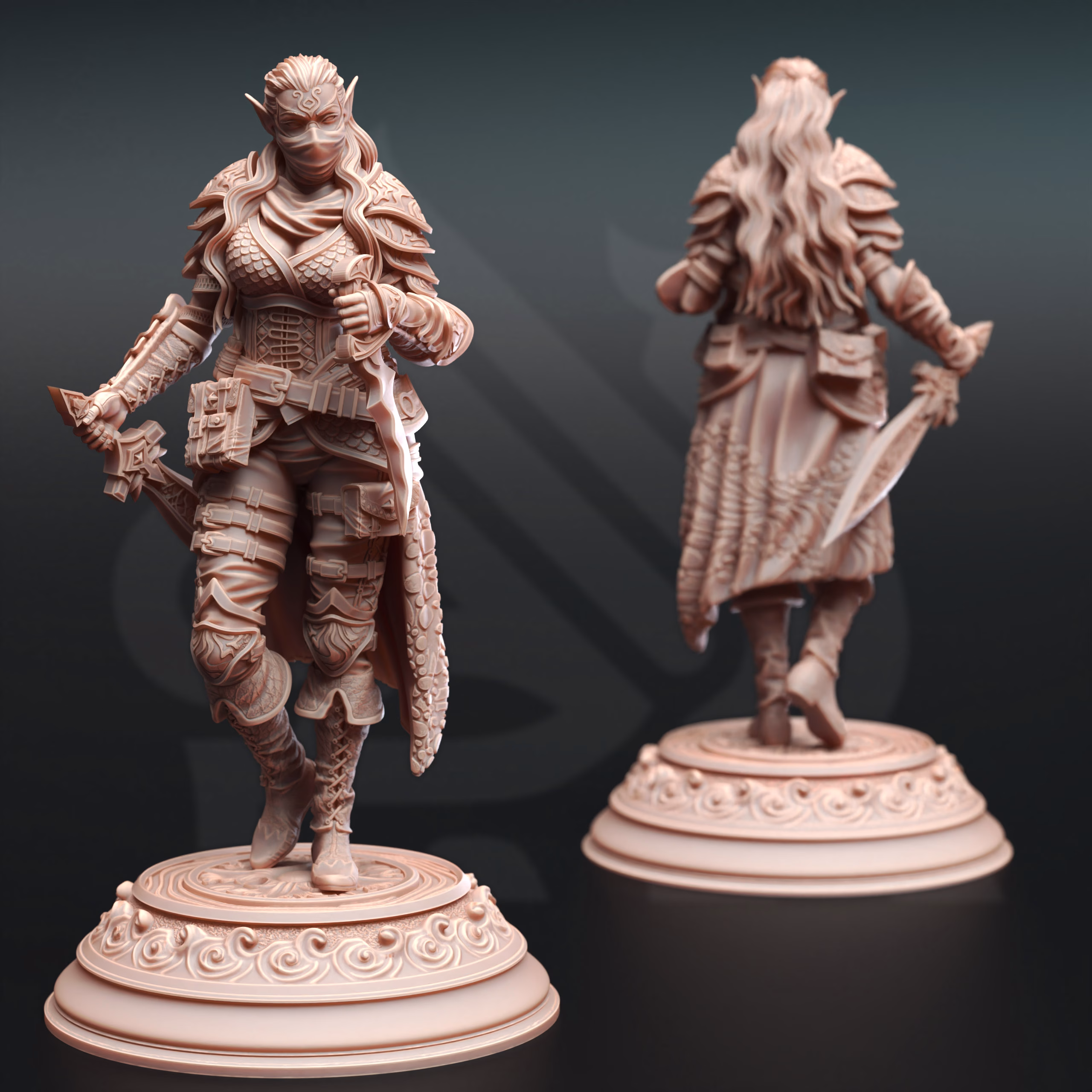 Hali Brookes – Water Genasi Swashbuckler Rogue - Image 2
