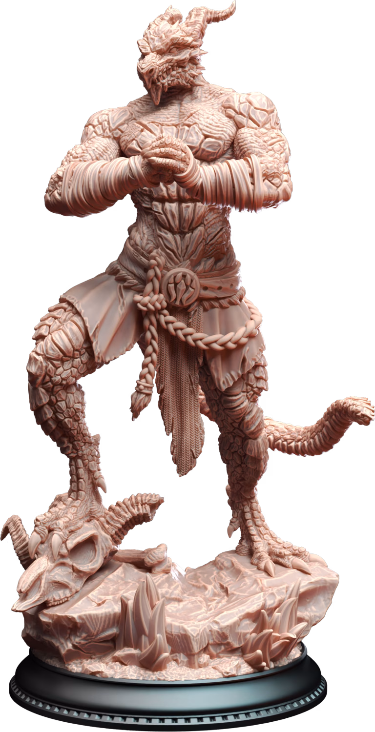 Kuthrak’va – Dragonborn Pugilist — Display Edition