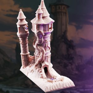 Rapunzel’s Cursed Tower – Playable Dice Tower Terrain