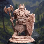 Tors of Delvdor – Dwarven Cleric of Life & Glory