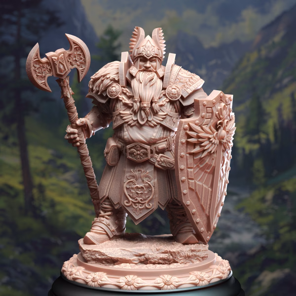 Tors of Delvdor – Dwarven Cleric of Life & Glory