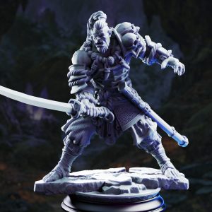 Bagrash Ilkhan, Orc Blademaster – The Mire Vanguard