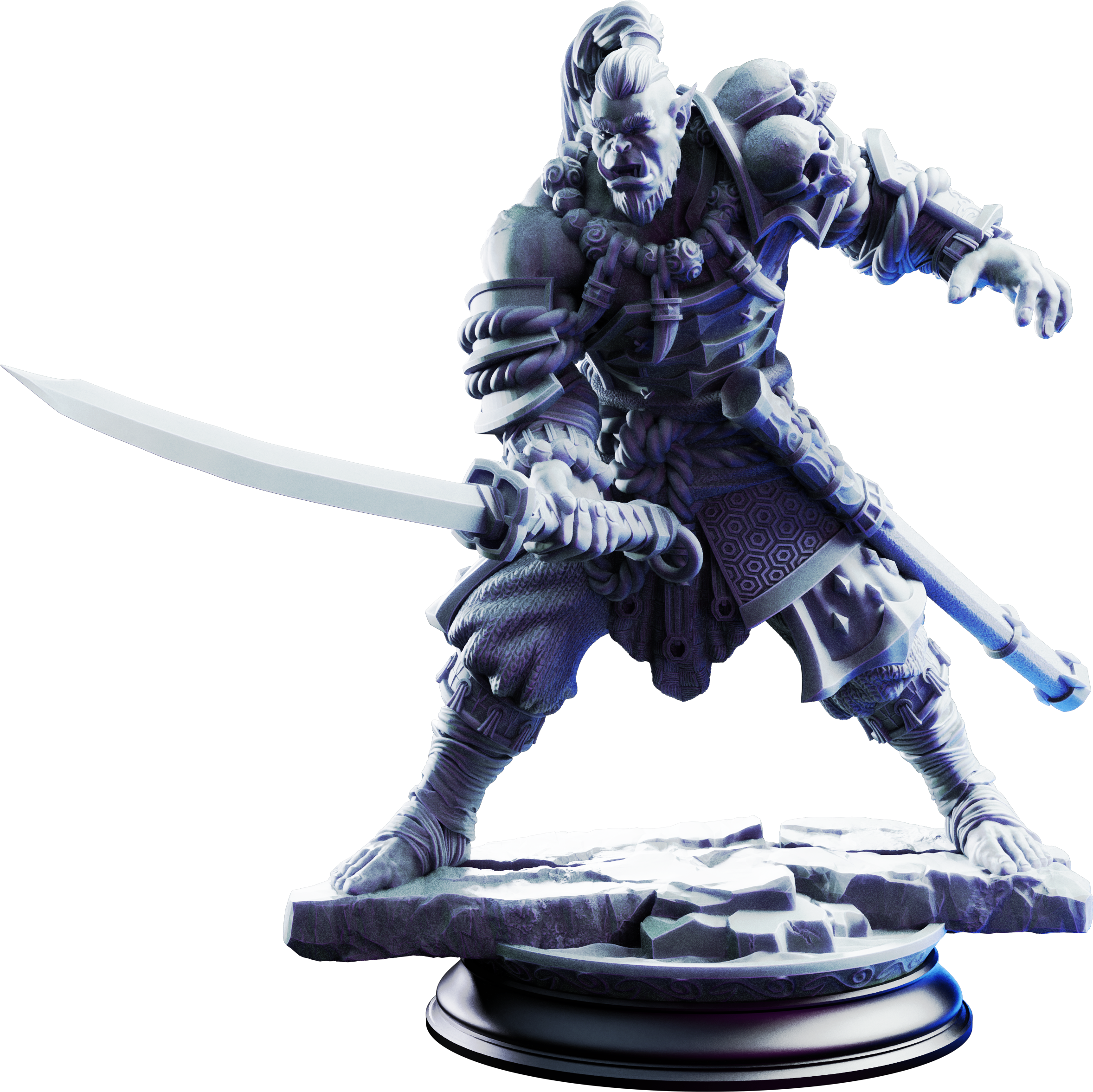 Bagrash Ilkhan, Orc Blademaster – The Mire Vanguard - Image 4