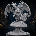 Wolpertinger – The Antlered Chimera