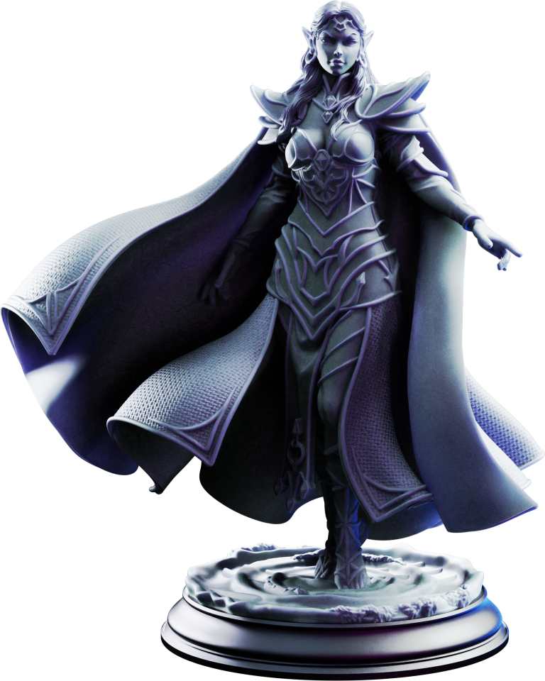 Glynaria, Priestess of the New Moon – The Heretic Reformer — Display Edition