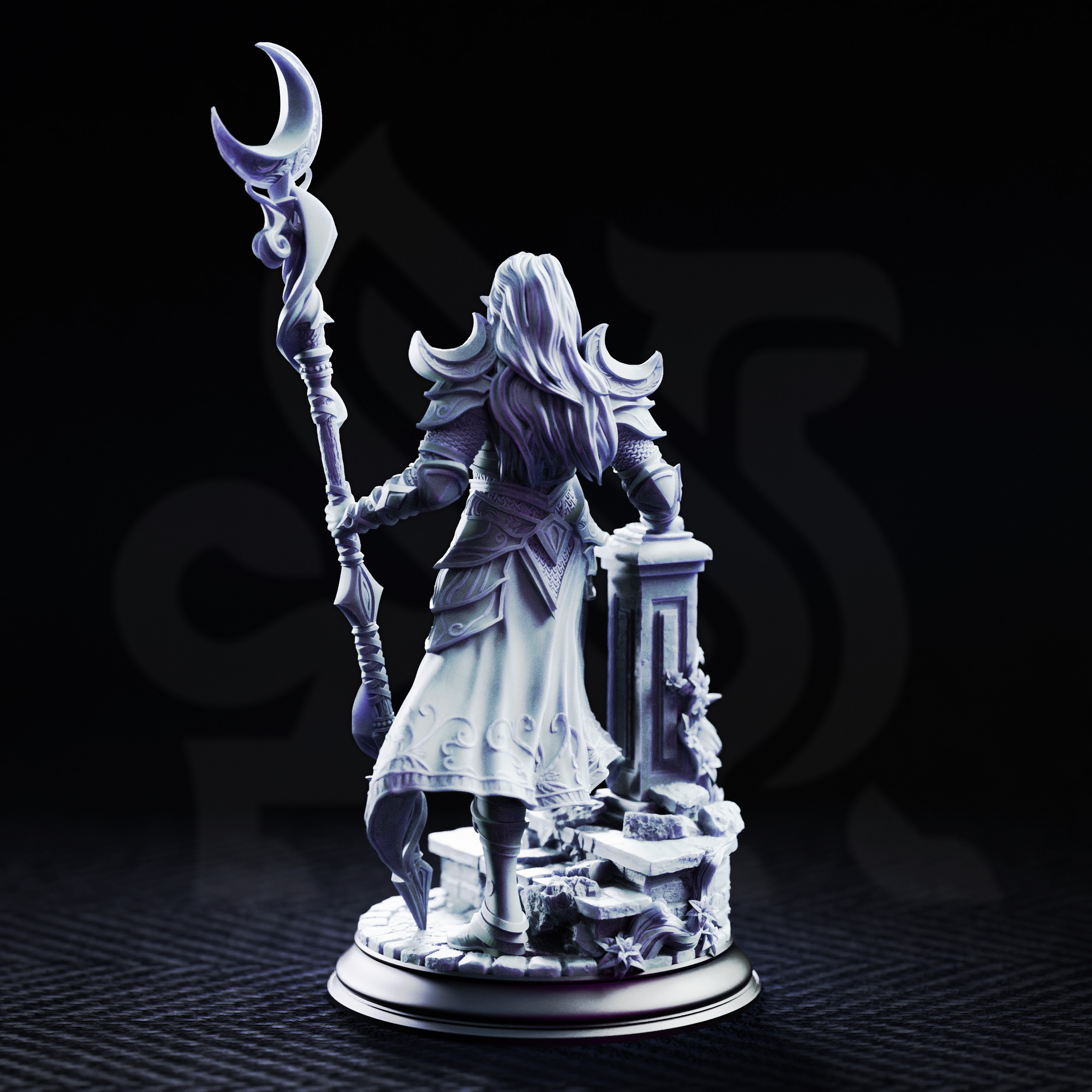 Kadna Glydrin, Warden of the Moon – Lunar Hierophant - Image 3