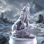 Skoll, Ridge Howler – The Frostpeak Wolf