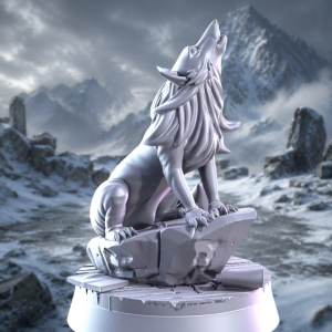 Skoll, Ridge Howler – The Frostpeak Wolf