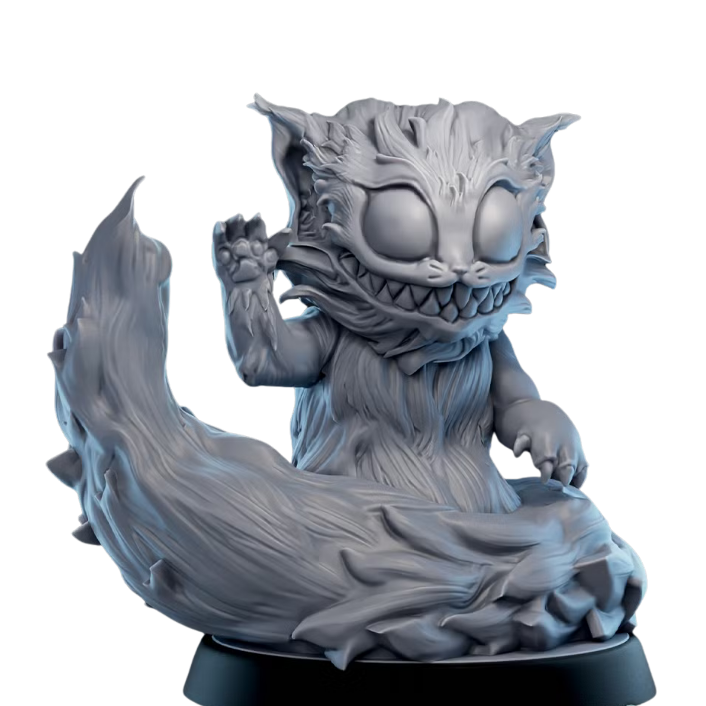 Grimalkin, The Grinning Stray – Leercat Puffball - Image 2