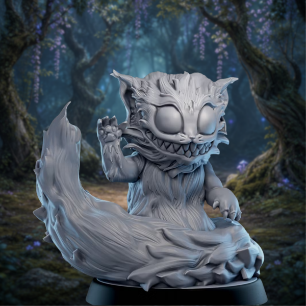 Grimalkin, The Grinning Stray – Leercat Puffball