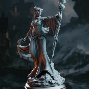 Violet Moonridge – Tiefling Lunar Priestess
