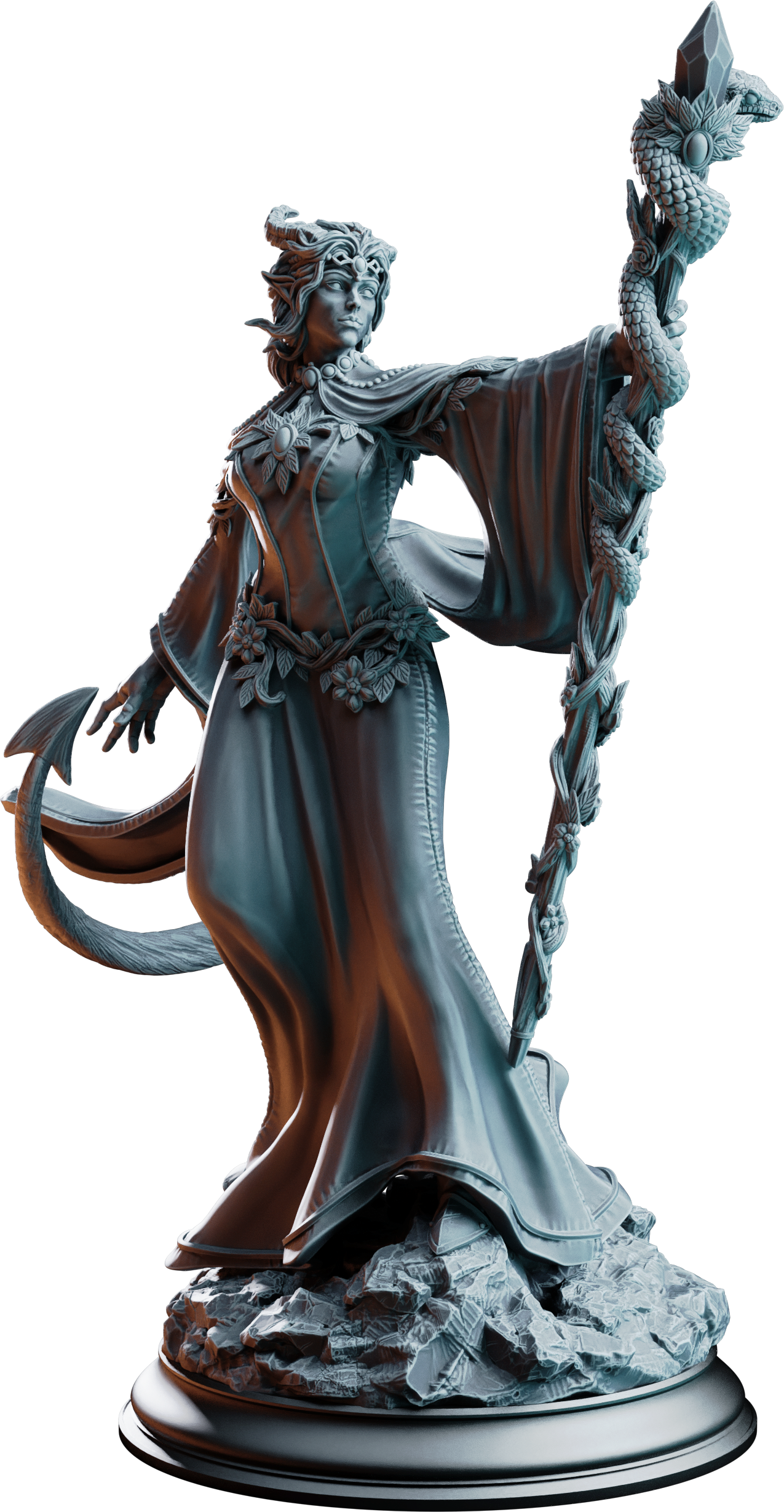Violet Moonridge – Tiefling Lunar Priestess - Image 4